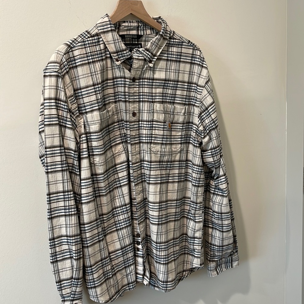 Carhartt men’s relaxed fit flannel size XL
